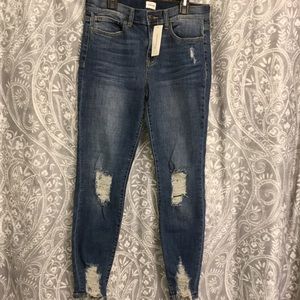Size 9 jeans , new with tag, from Francesca’s.